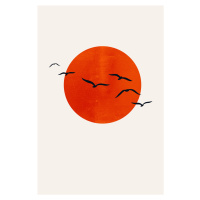 Ilustrace A Sunny Day, Kubistika, (26.7 x 40 cm)