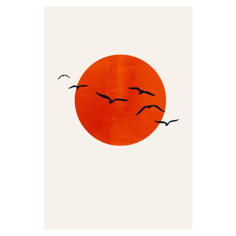 Ilustrace A Sunny Day, Kubistika, (26.7 x 40 cm)