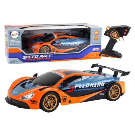 mamido Auto na dálkové RC ovládání Speed King 1:10 oranžové