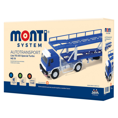 Stavebnice Monti System MS 19 Autotransport Liaz Seva