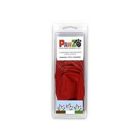 Botička ochranná Pawz kaučuk S červená 12ks Pawz&Pepper
