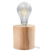 SL.0674 - Stolní lampa SALGADO 1xE27/60W/230V dřevo