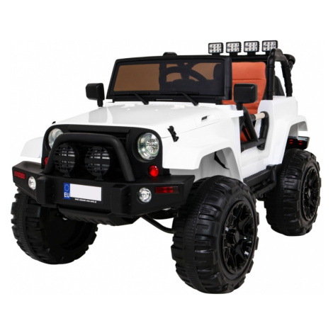 mamido  Elektrické autíčko Jeep All Terrain bílé