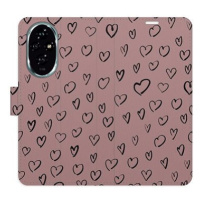 iSaprio Flip pouzdro Heart Dark 02 pro Honor 200