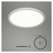 BRILONER Slim svítidlo LED panel, pr. 42 cm, 3000 lm, 22 W, stříbrná BRI 3392-014