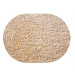Kusový koberec Eton béžový ovál 133 × 190 cm