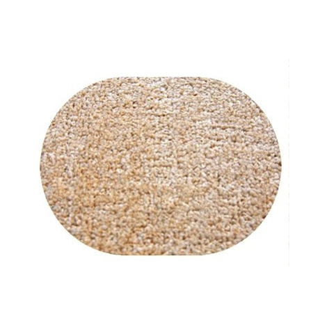 Kusový koberec Eton béžový ovál 133 × 190 cm Vopi