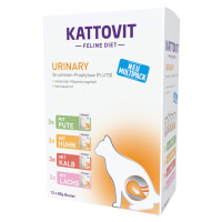 Kattovit Urinary Pouches míchané balení 12 × 85 g - mix (4 druhy)