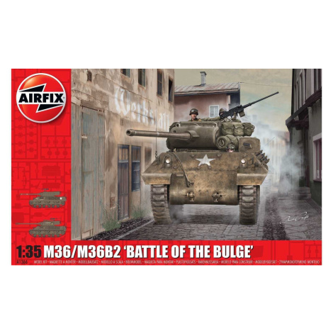 Classic Kit tank A1366 - M36 / M36B2 "Battle of the Bulge" (1:35) AIRFIX