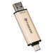 TRANSCEND Flash Disk 128GB JetFlash®930C, TLC, USB 3.2/USB Type C (R:420/W:400 MB/s) černý