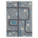 Hanse Home Collection koberce Dětský koberec Adventures 105532 Mouse Blue - 160x220 cm