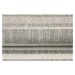 Venkovní vzorovaný koberec PANAMA 3151 šedá 120x170 cm, 160x230 cm Mybesthome Rozměr: 120x170 cm