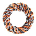 Trixie Hiphop Kruh bavlněný šedo-oranžový 15cm 130g