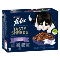 Felix Tasty Shreds smíšený výběr v omáčce 12 x 80 g