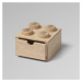 Dřevěný stolní box 4 se zásuvkou, více variant - LEGO Barva: dub - tmavě mořený