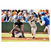 Fotografie Wide shot batter watching hit during, Thomas Barwick, 40 × 26.7 cm