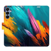 iSaprio Flip pouzdro Orange Paint 02 pro Samsung Galaxy A25 5G