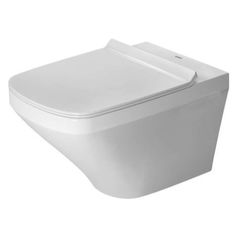 Duravit DuraStyle - Závěsné WC, Rimless, WonderGliss, bílá 25510900001