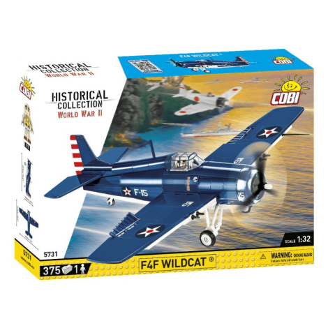 Cobi 5731 americký stíhací letoun grumman f4f wildcat