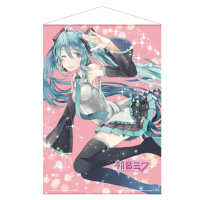 Plátěný plakát Hatsune Miku - Pink Glitter Miku 50 x 70 cm