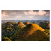 Fotografie Dramatic light over Chocolate hills, Bohol,, Matteo Colombo, 40 × 26.7 cm