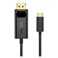 Choetech XCP-1801BK Kabel USB-C na Display Port, 1,8 m (černý)