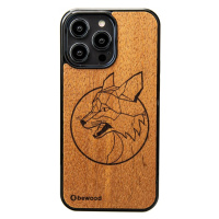 Pouzdro Bewood pro iPhone 14 Pro Max Lis Merbau