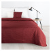 Přehoz na postel BONNA červená 220x240 cm Mybesthome