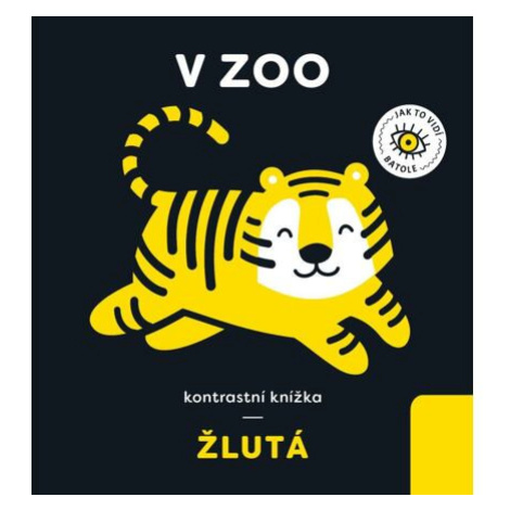 V ZOO - kontrastní knížka žlutá