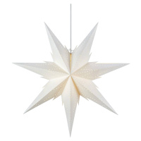 Markslöjd Závěsná hvězda Daria, bílá Ø 60 cm