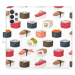 iSaprio flip pouzdro Sushi Pattern 02 pro Samsung Galaxy A32