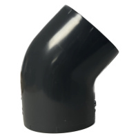 Vagnerpool PVC koleno - úhel 45° - 63mm