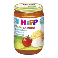 HiPP BIO Pasta Bambini - Rajčata se špagetami a mozarellou 220 g, 7m+