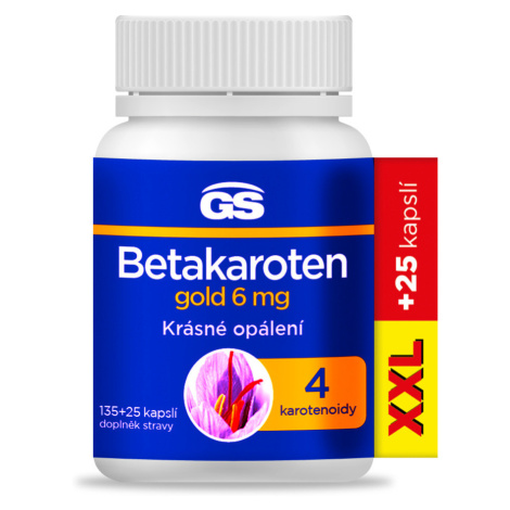 GS Betakaroten gold 6 mg XXL 135+25 kapslí Green Swan