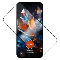 FIXED Armor prémiové tvrzené sklo s aplikátorem Apple iPhone 15 Pro Max černé