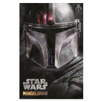 Plakát Star Wars: The Mandalorian - Helmet (138)