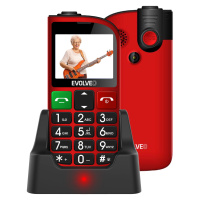 Evolveo EasyPhone FM SGM EP-800-FMR, Red - SGM EP-800-FMR