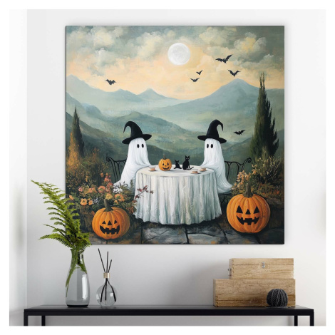 Halloween obraz na zeď - Duchové DUBLEZ
