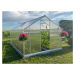 Zahradní skleník Gampre SANUS PRO XL-16, hliník, 6 mm