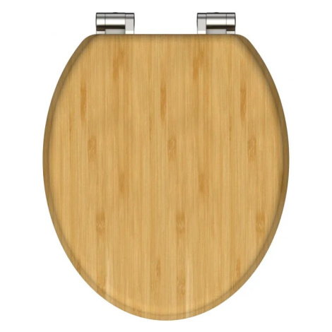 Schütte WC sedátko Natural Bamboo, dřevěné sedátko z bambusu soft close  (SCHÜTTE NATURAL BAMBOO