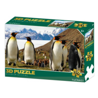 3d puzzle tučňáci 100 dílků