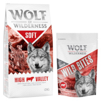 Wolf of Wilderness granule 12 kg + snack 180g zdarma! - Adult 