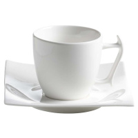 Bílý porcelánový šálek na espresso 200 ml Motion – Maxwell & Williams