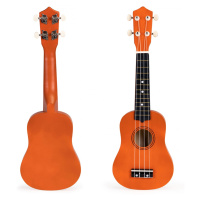 ECOTOYS Dětské ukulele ZOE hnědé