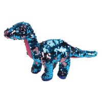 TY BOOS Flippables TREMOR - flitrový dinosaurus 24cm