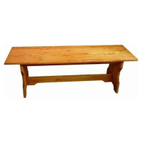 Unis Dřevěná lavice bez opěradla 00532