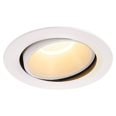 SLV BIG WHITE NUMINOS MOVE DL XL vnitřní LED zápustné stropní svítidlo bílá/bílá 3000 K 20° otoč