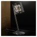 Schuller Valencia Stolní lampa LED Flash s křišťálovými kroužky