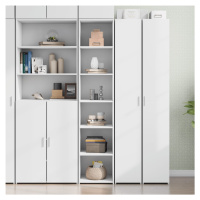 vidaXL Skříň highboard bílá 40 x 41 x 185 cm kompozitní dřevo