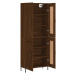 vidaXL Skříň highboard hnědý dub 69,5 x 34 x 180 cm kompozitní dřevo